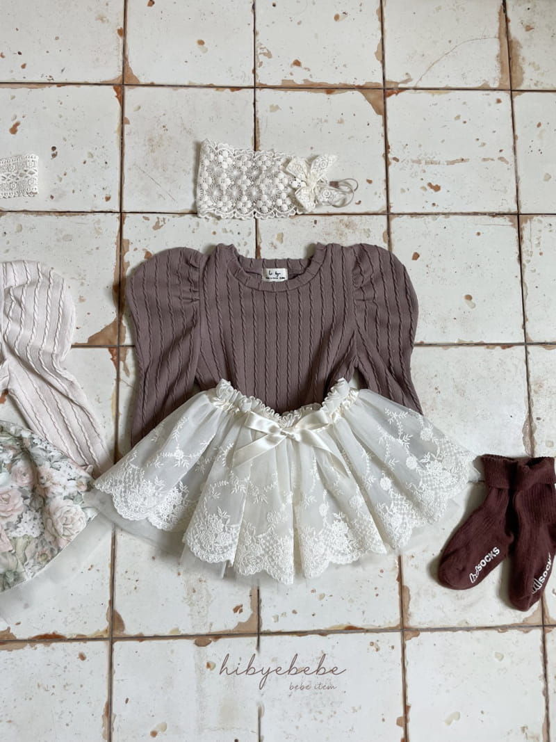 Hi Byebebe - Korean Baby Fashion - #babyoninstagram - Juliet Lace Skirt - 11