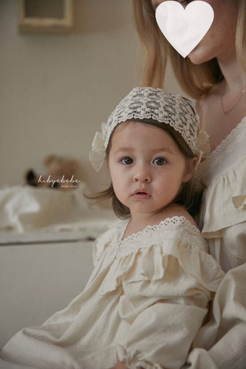 Hi Byebebe - Korean Baby Fashion - #babyoninstagram - V Frill One-piece - 3