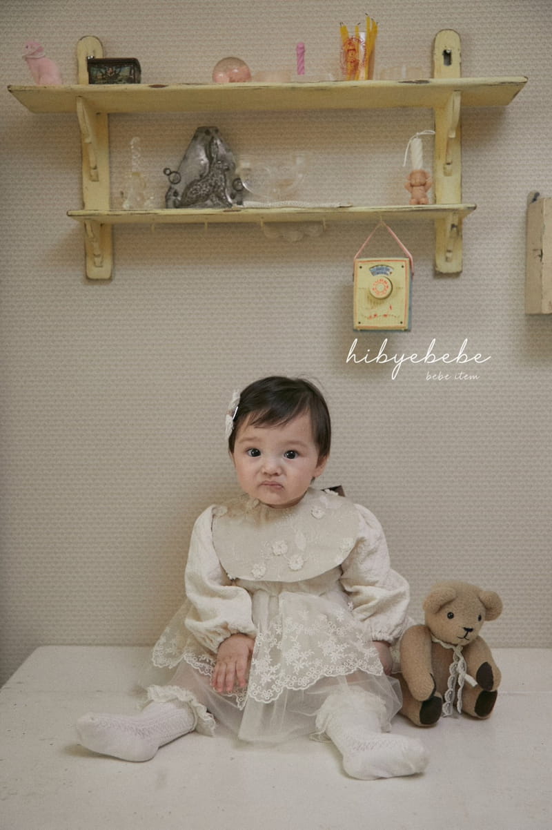 Hi Byebebe - Korean Baby Fashion - #babyoninstagram - Margaret Ribbon Bib - 6