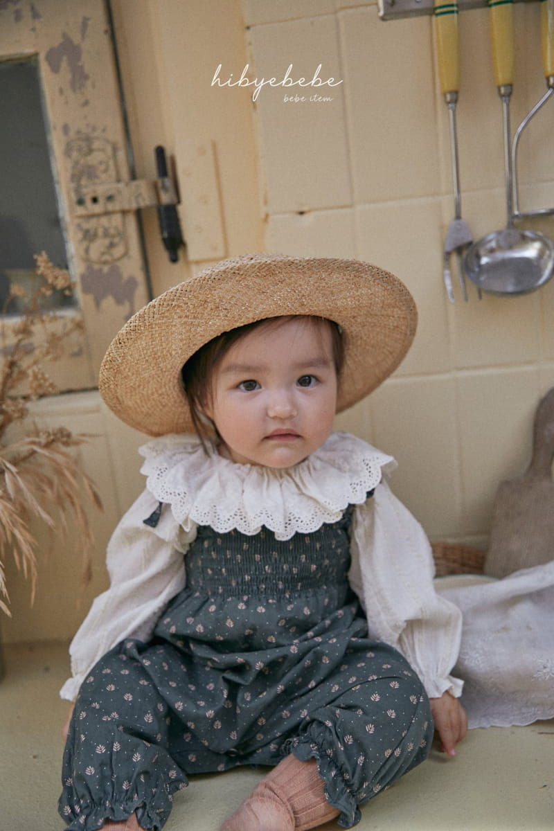 Hi Byebebe - Korean Baby Fashion - #babyootd - Autumn Flower Bodysuit - 3