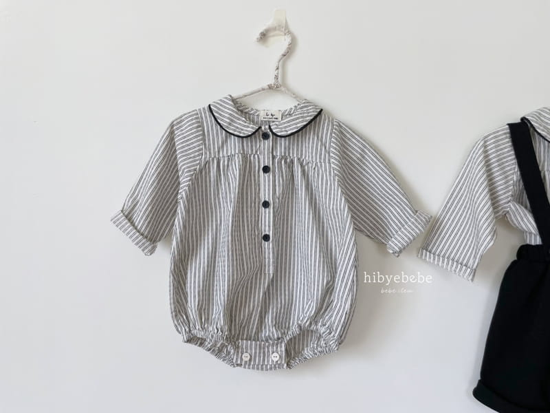 Hi Byebebe - Korean Baby Fashion - #babyootd - Flips Collar Bodysuit - 9