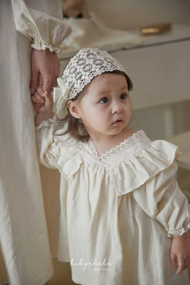 Hi Byebebe - Korean Baby Fashion - #babyoutfit - Autumn Lace Hairband