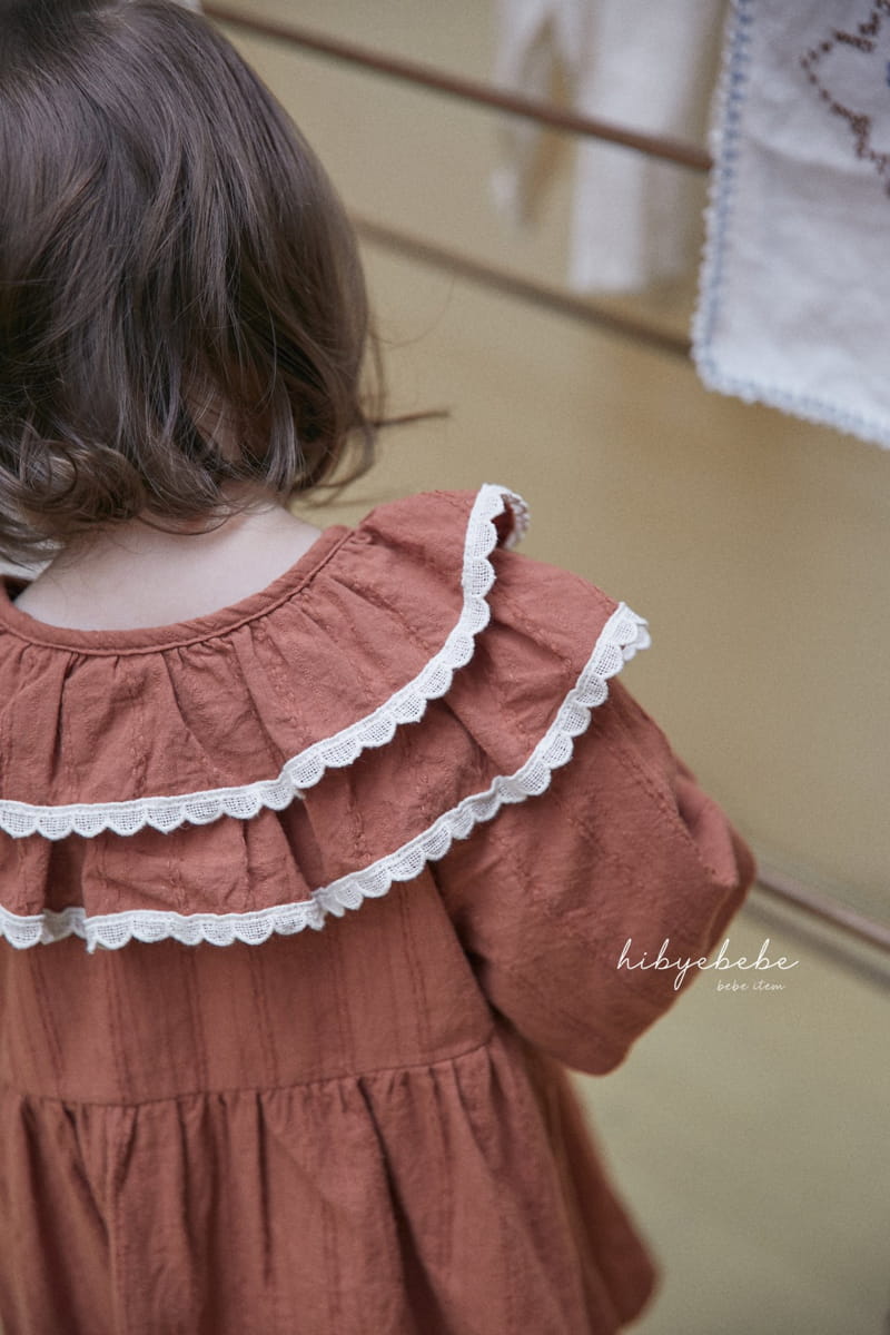 Hi Byebebe - Korean Baby Fashion - #babyoutfit - Clara Frill One-piece - 11