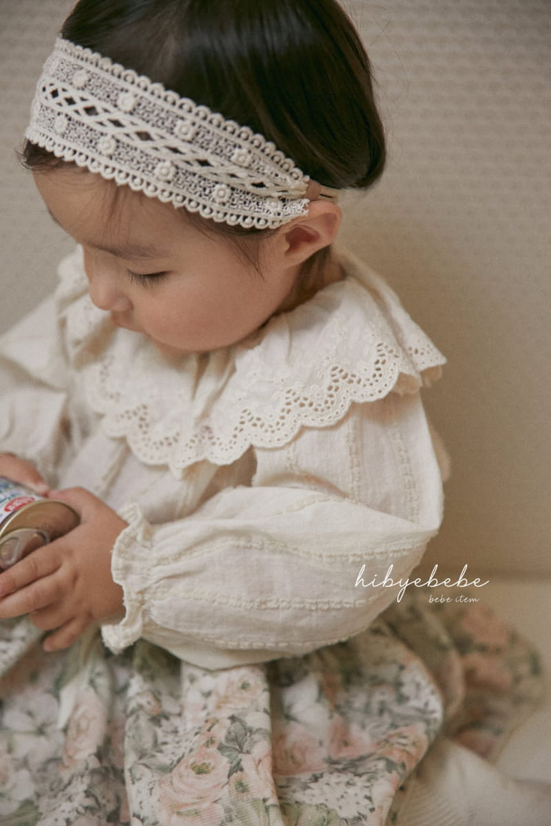 Hi Byebebe - Korean Baby Fashion - #babyoutfit - Shu Shu Lace Blouse - 4