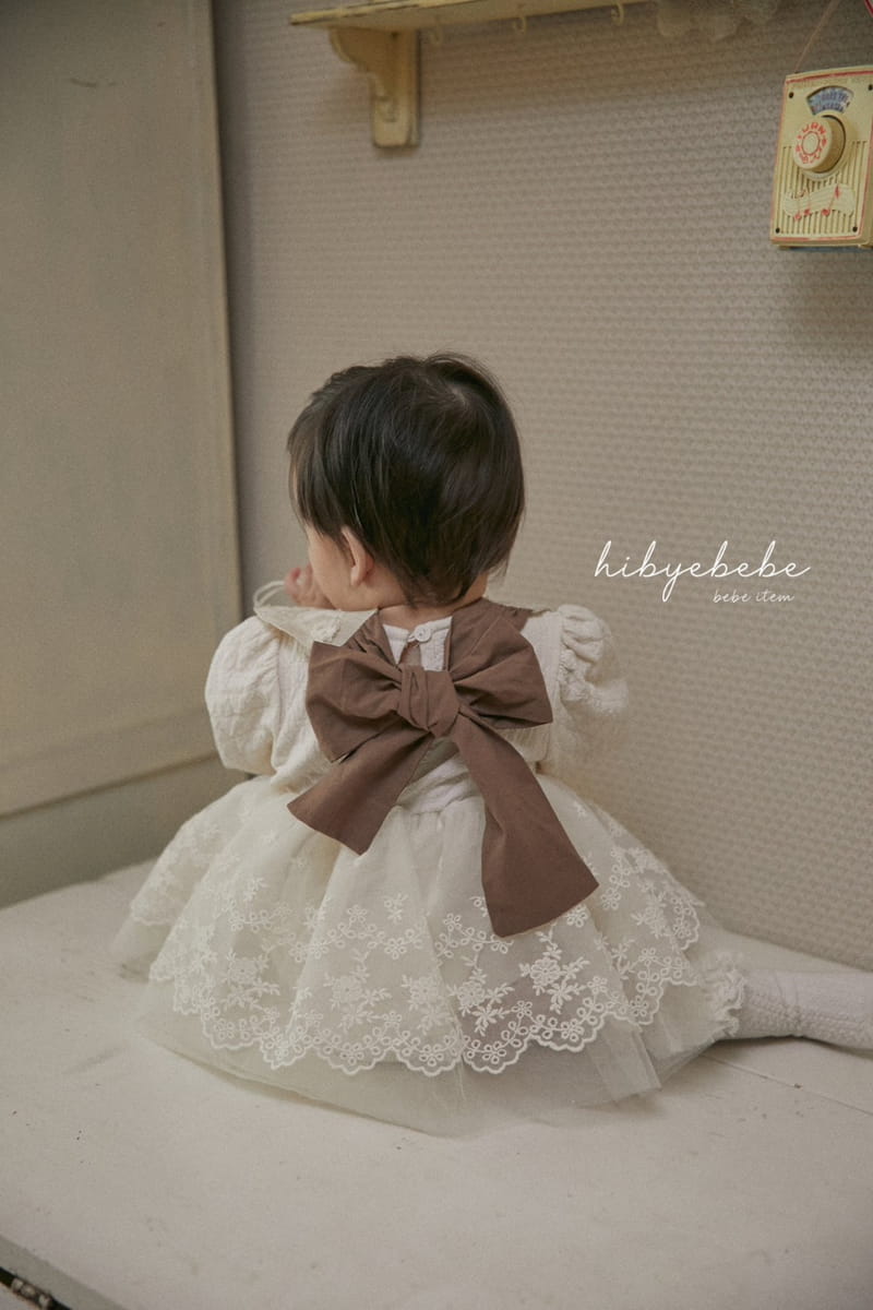 Hi Byebebe - Korean Baby Fashion - #babywear - Margaret Ribbon Bib - 10