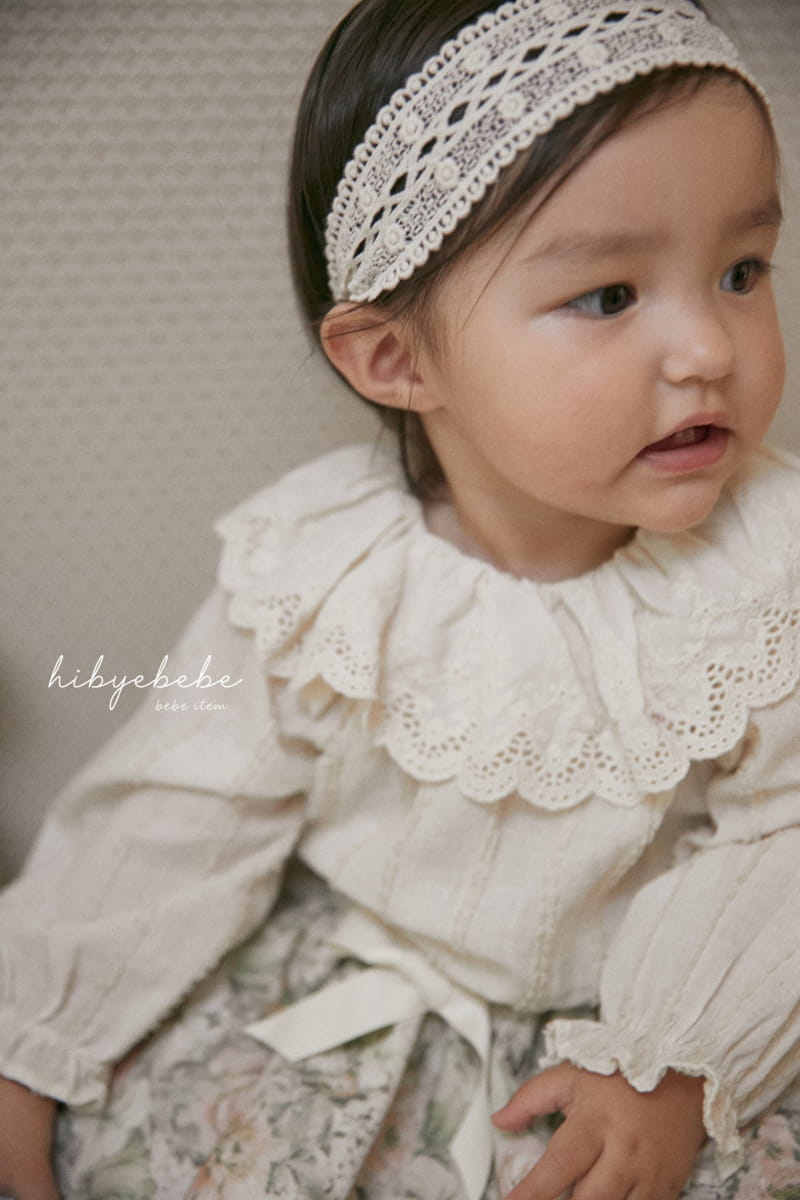 Hi Byebebe - Korean Baby Fashion - #onlinebabyshop - Shu Shu Lace Blouse - 6