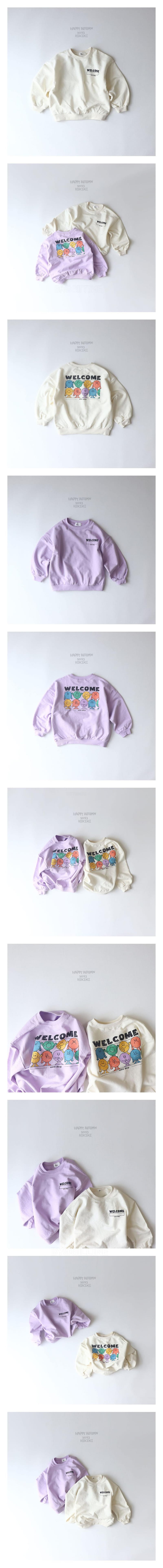 Hikiki - Korean Children Fashion - #todddlerfashion - Welcome Sweatshirt