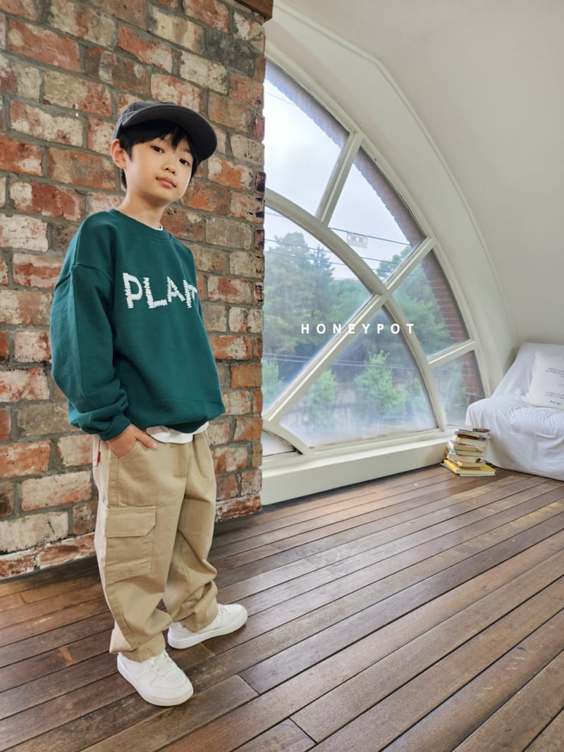 Honeypot - Korean Children Fashion - #designkidswear - Plant Sweatshirt - 6