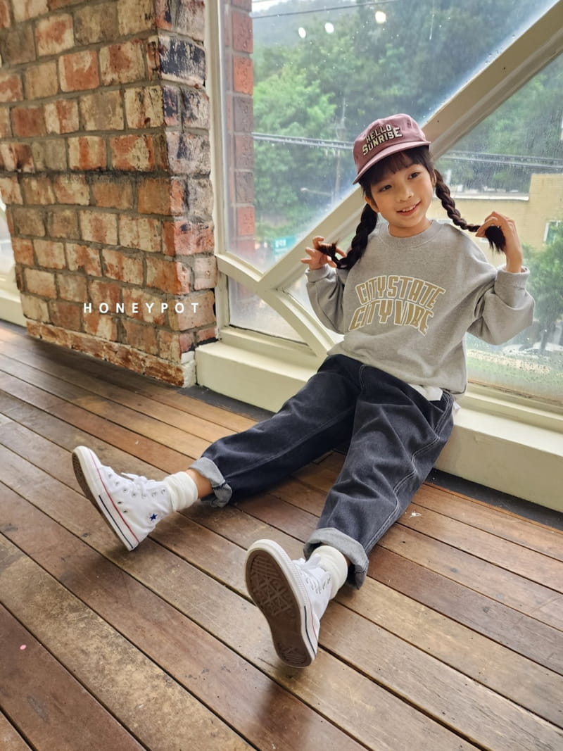 Honeypot - Korean Children Fashion - #designkidswear - City Sweatshirt - 10