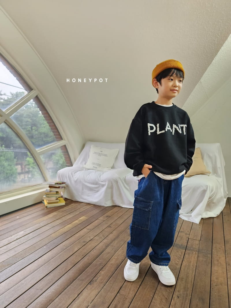 Honeypot - Korean Children Fashion - #kidsstore - Plant Sweatshirt - 10