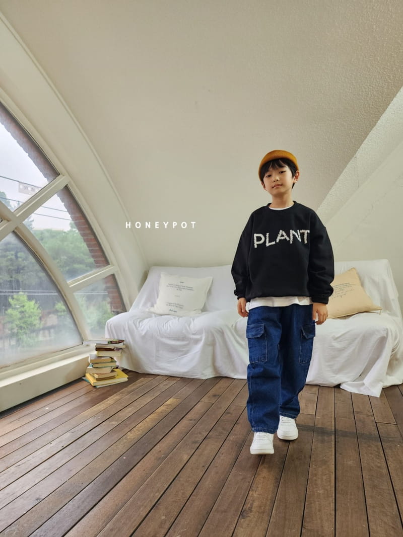 Honeypot - Korean Children Fashion - #kidzfashiontrend - Plant Sweatshirt - 11