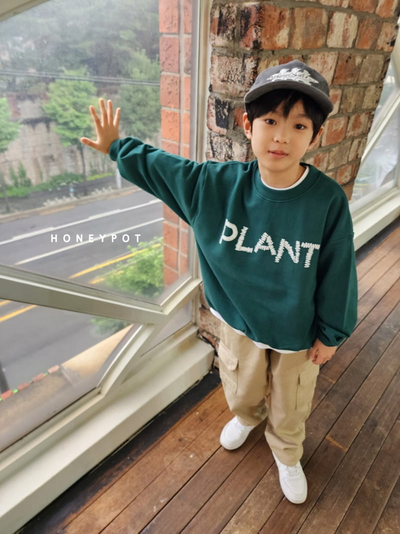 Honeypot - Korean Children Fashion - #toddlerclothing - Plant Sweatshirt - 2