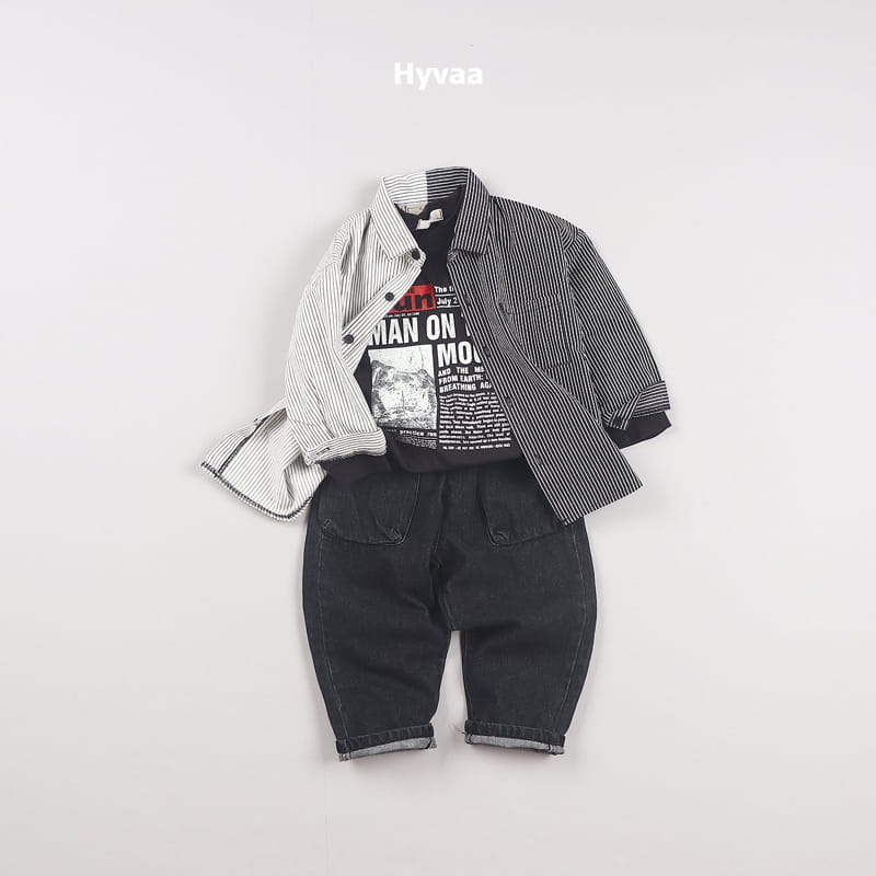 Hyvaa - Korean Children Fashion - #childofig - Gunbbang Pocket Jeans - 8