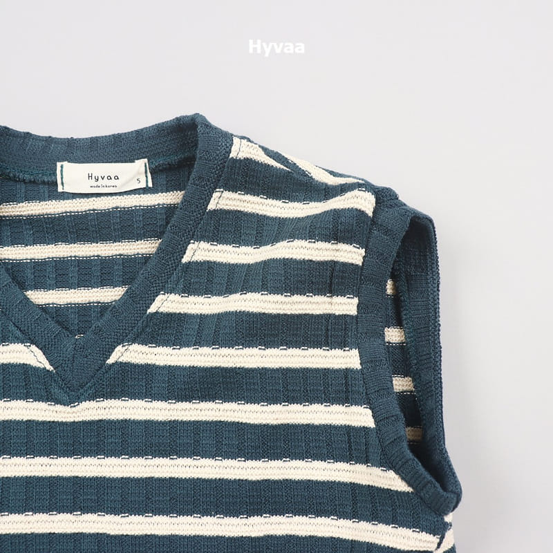 Hyvaa - Korean Children Fashion - #childofig - ST Knit Vest - 3