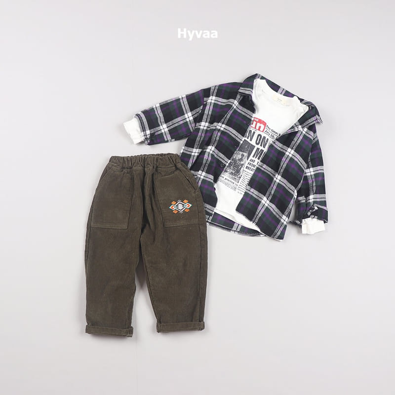 Hyvaa - Korean Children Fashion - #childofig - Ellcanto Check Shirt - 12