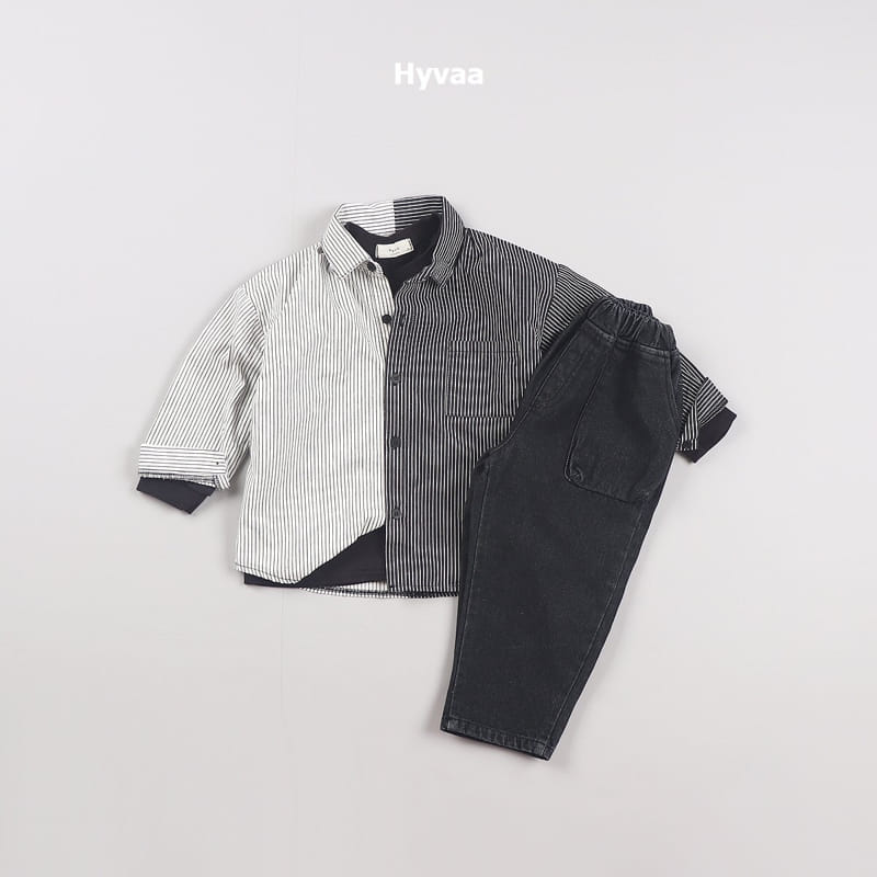 Hyvaa - Korean Children Fashion - #discoveringself - Gunbbang Pocket Jeans - 11