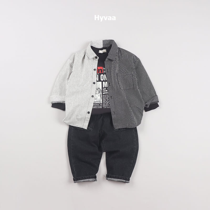 Hyvaa - Korean Children Fashion - #fashionkids - Gunbbang Pocket Jeans - 12