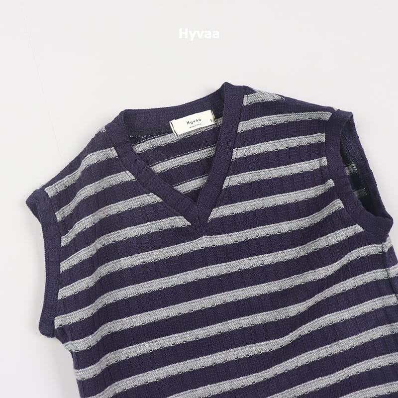 Hyvaa - Korean Children Fashion - #fashionkids - ST Knit Vest - 7