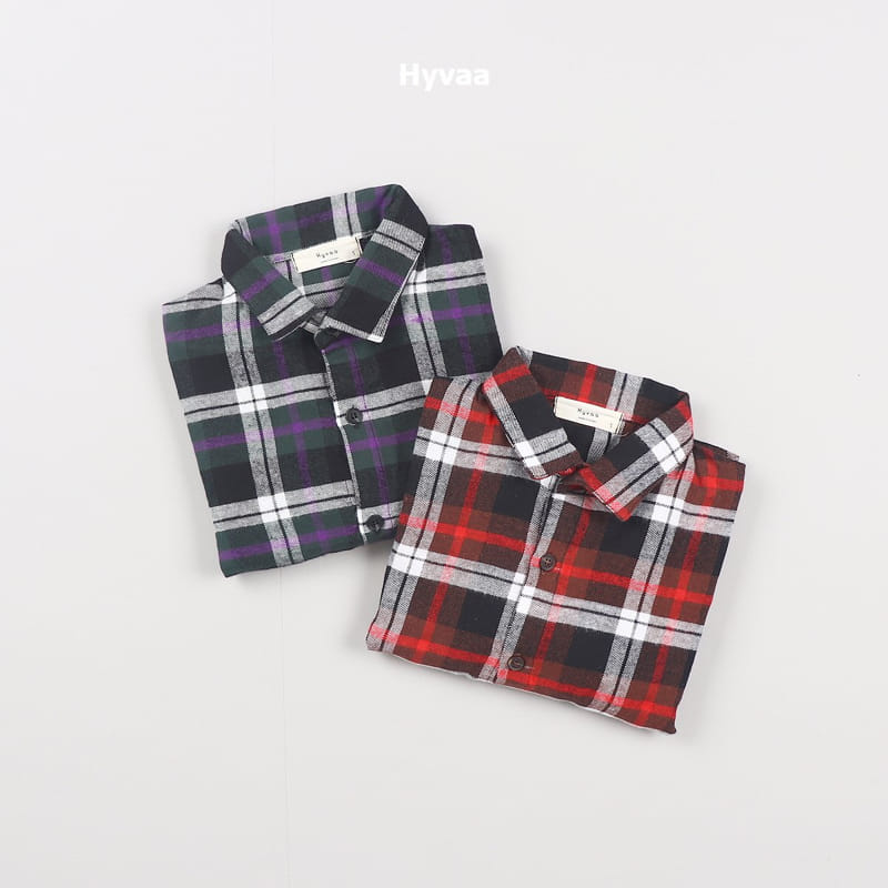 Hyvaa - Korean Children Fashion - #fashionkids - Ellcanto Check Shirt - 2