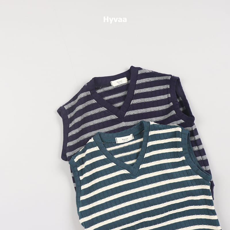 Hyvaa - Korean Children Fashion - #kidsshorts - ST Knit Vest - 8