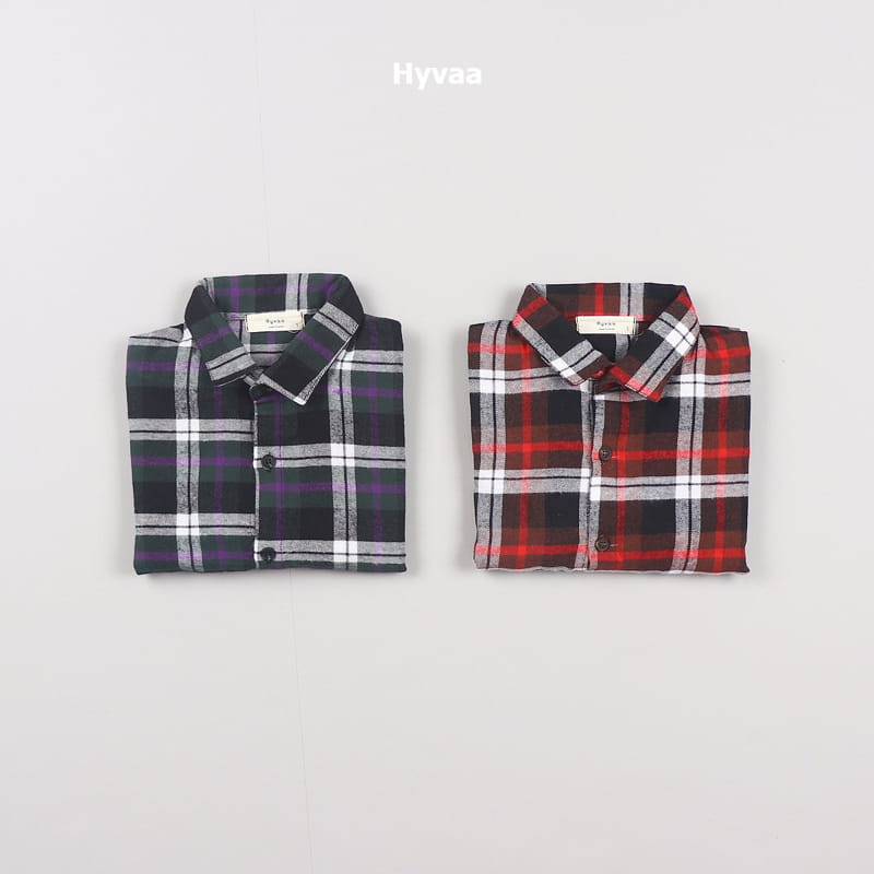 Hyvaa - Korean Children Fashion - #kidsshorts - Ellcanto Check Shirt - 3