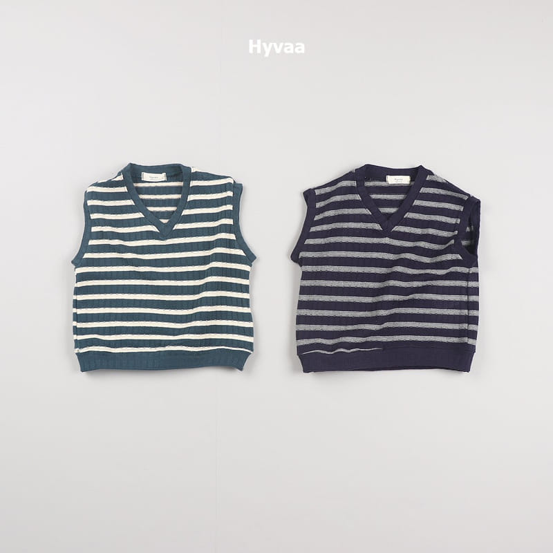 Hyvaa - Korean Children Fashion - #kidsstore - ST Knit Vest - 9