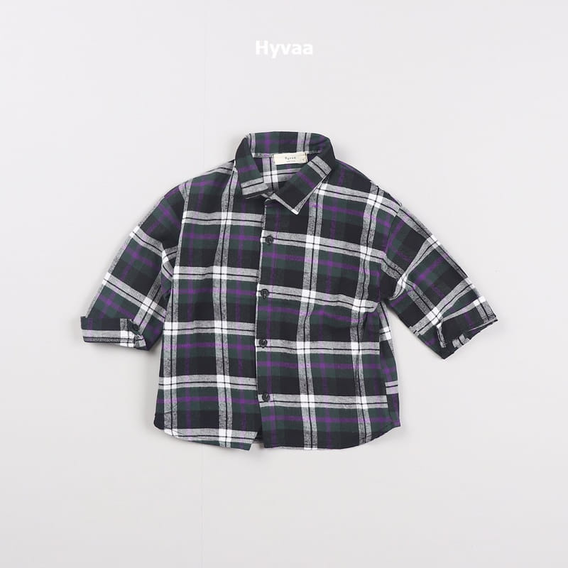 Hyvaa - Korean Children Fashion - #kidsshorts - Ellcanto Check Shirt - 4