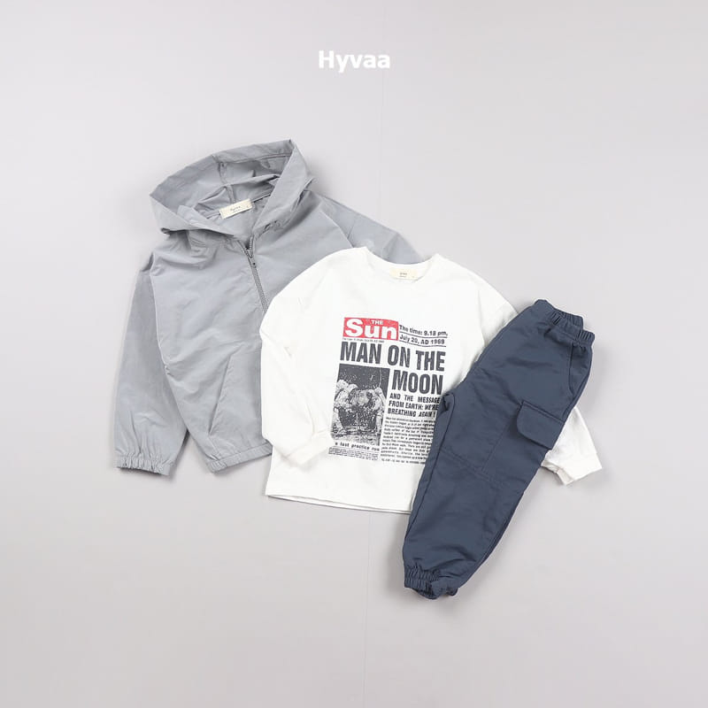 Hyvaa - Korean Children Fashion - #kidzfashiontrend - Solid Hoody Zip-up - 9