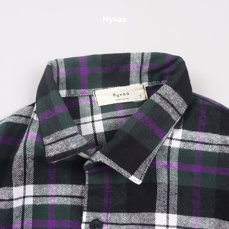 Hyvaa - Korean Children Fashion - #kidzfashiontrend - Ellcanto Check Shirt - 5