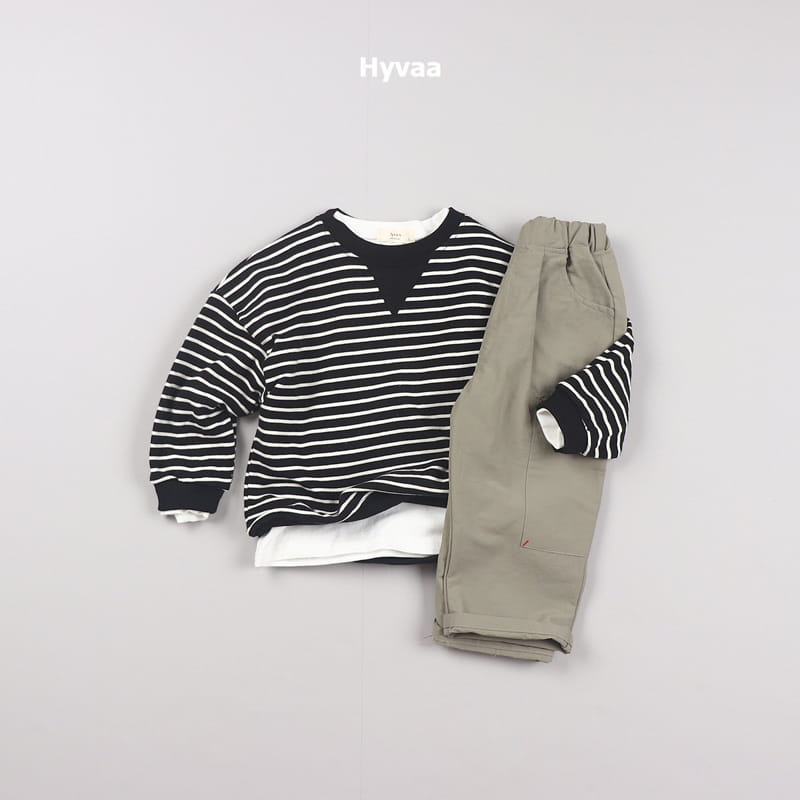 Hyvaa - Korean Children Fashion - #kidzfashiontrend - V St Sweatshirt - 12