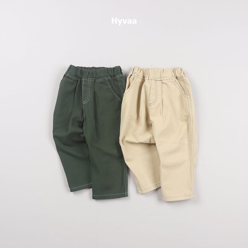 Hyvaa - Korean Children Fashion - #kidzfashiontrend - Easy Stitch Pants