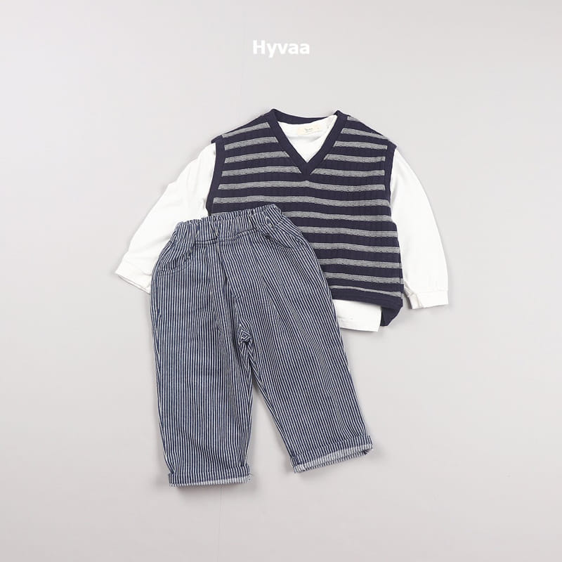 Hyvaa - Korean Children Fashion - #toddlerclothing - Natural St Pants - 5