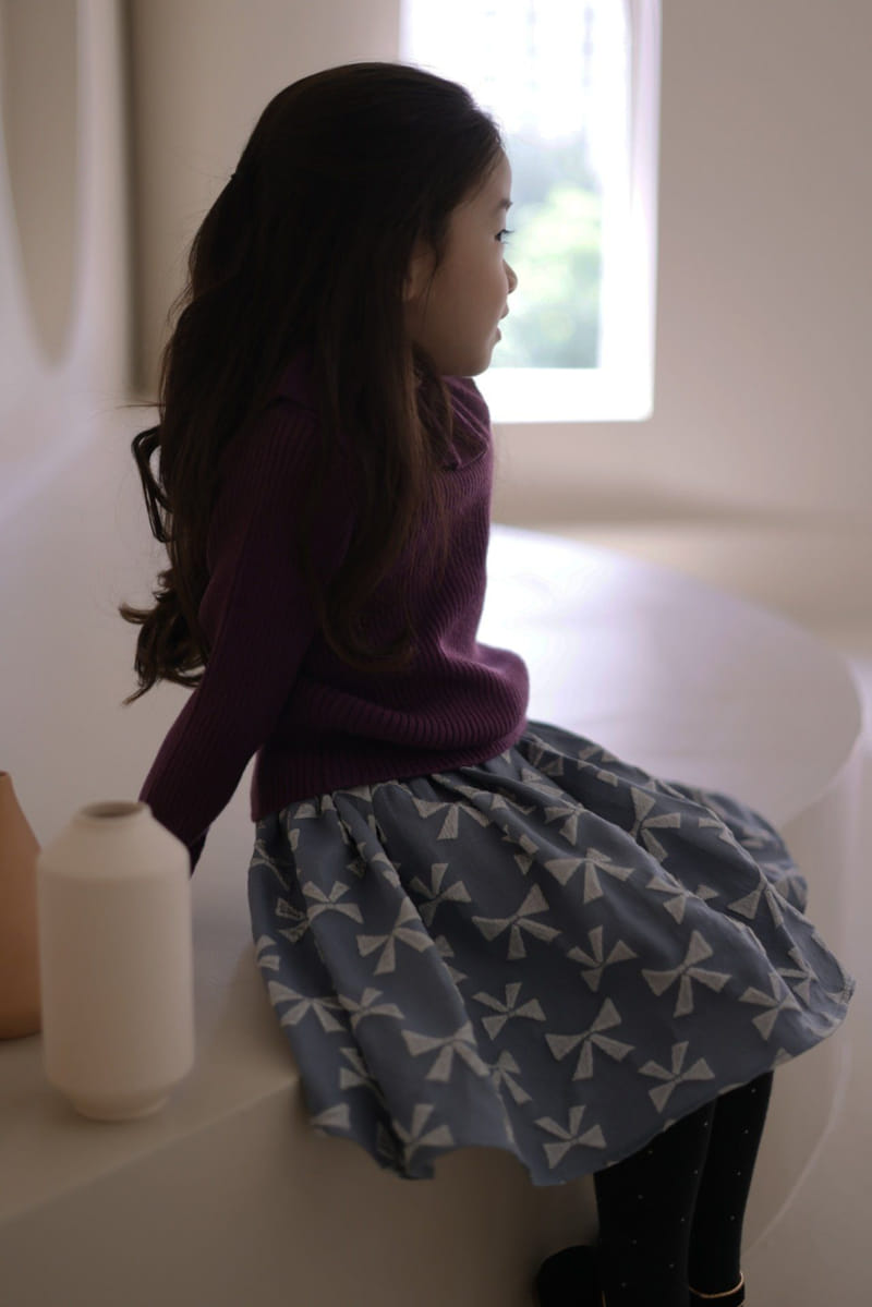 Isis - Korean Children Fashion - #designkidswear - Ribbon Skirt - 6