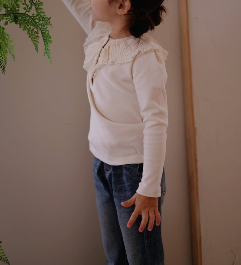 Isis - Korean Children Fashion - #kidsshorts - Chiffon Pleats Tee - 11