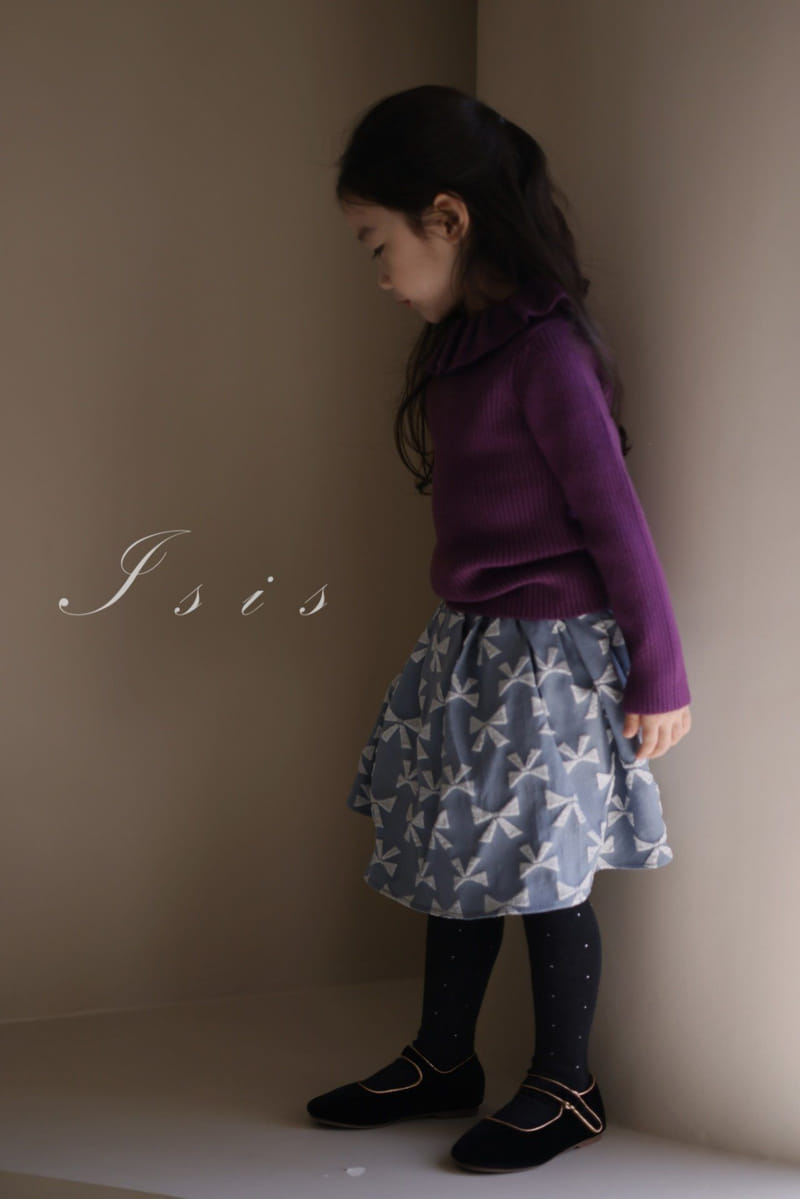 Isis - Korean Children Fashion - #kidsshorts - Ribbon Skirt - 9