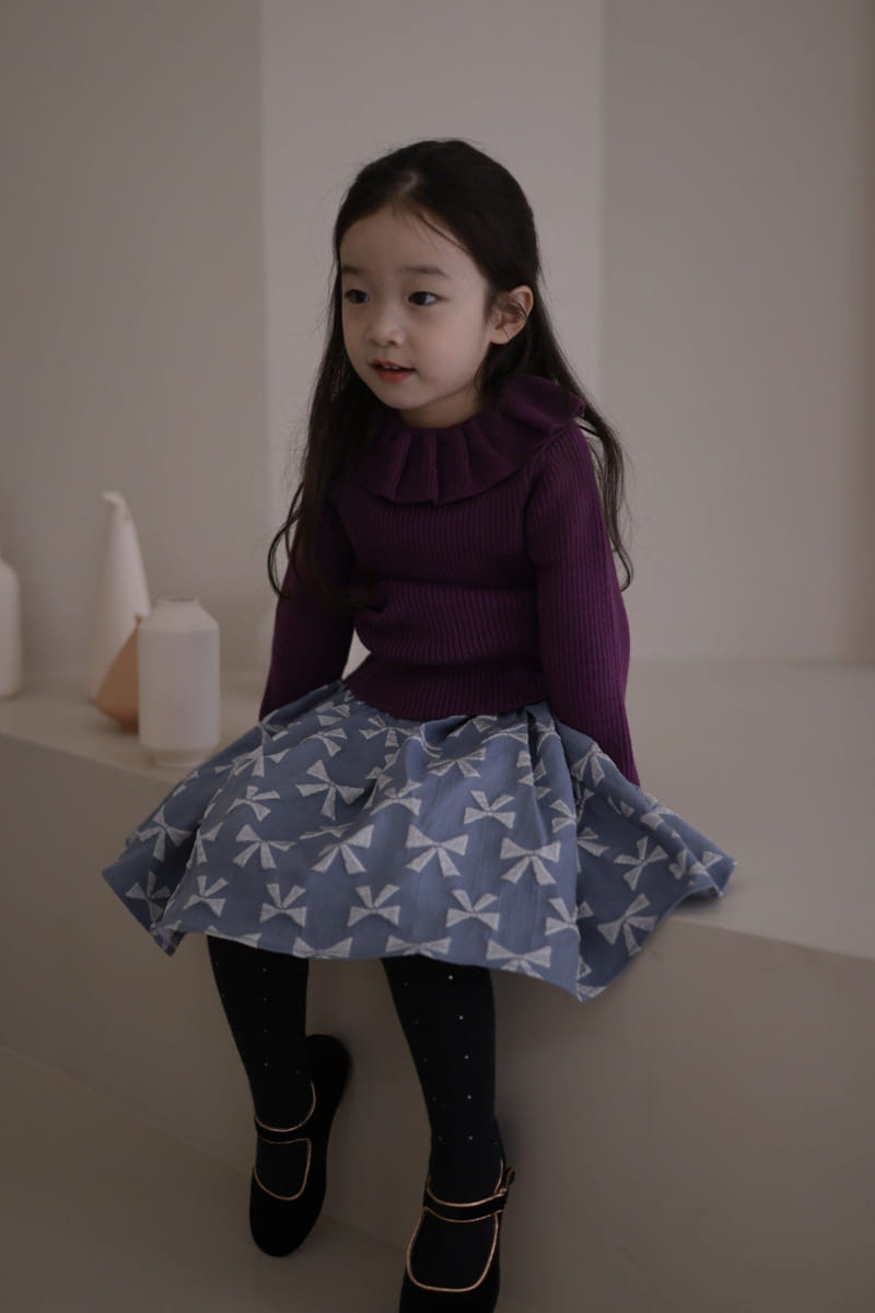 Isis - Korean Children Fashion - #kidsstore - Ribbon Skirt - 10