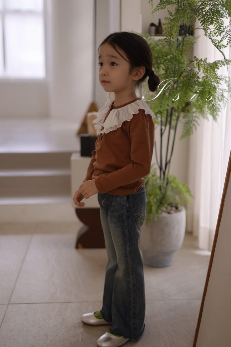 Isis - Korean Children Fashion - #prettylittlegirls - Chiffon Pleats Tee - 2