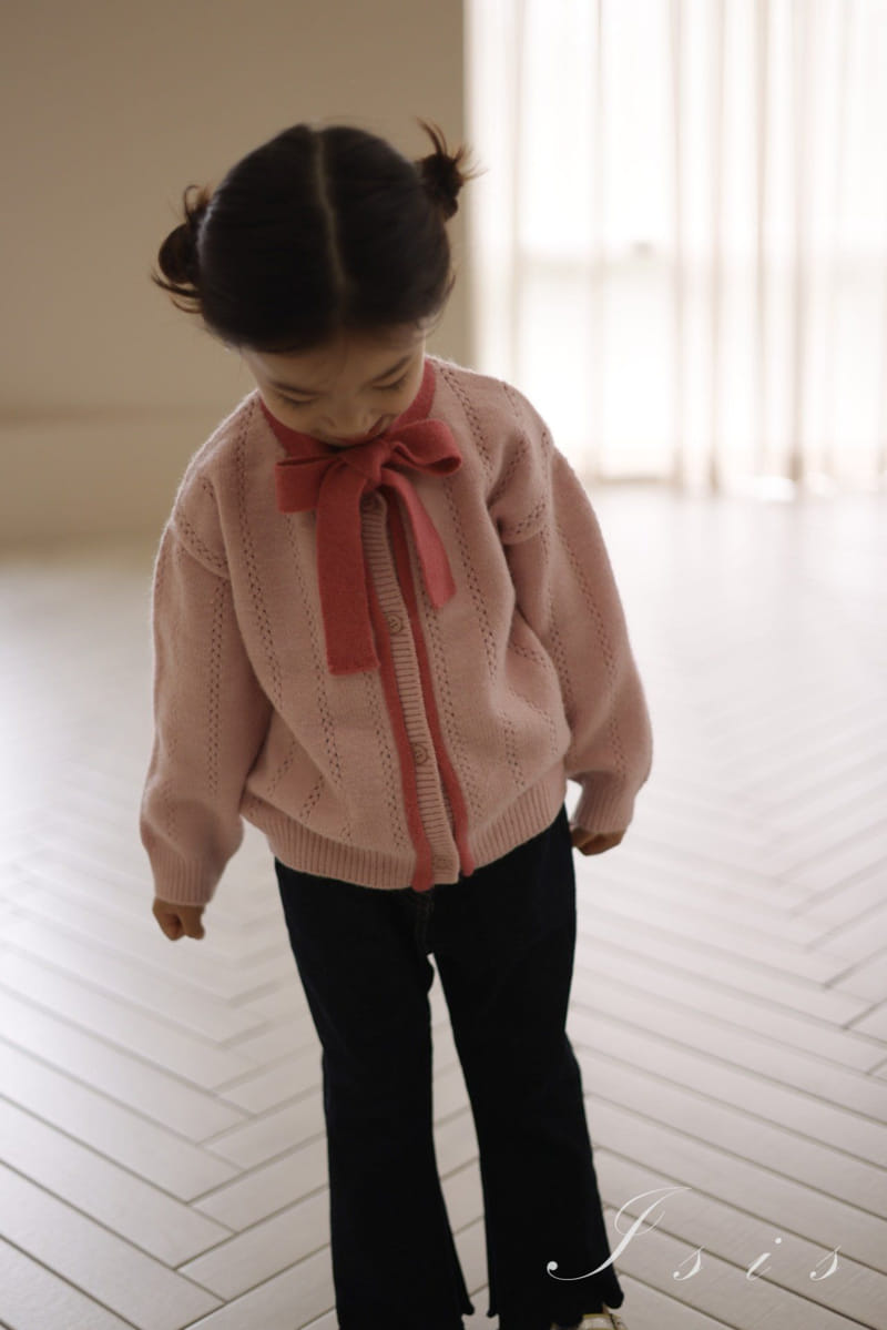 Isis - Korean Children Fashion - #stylishchildhood - Isis Neck Cardigan