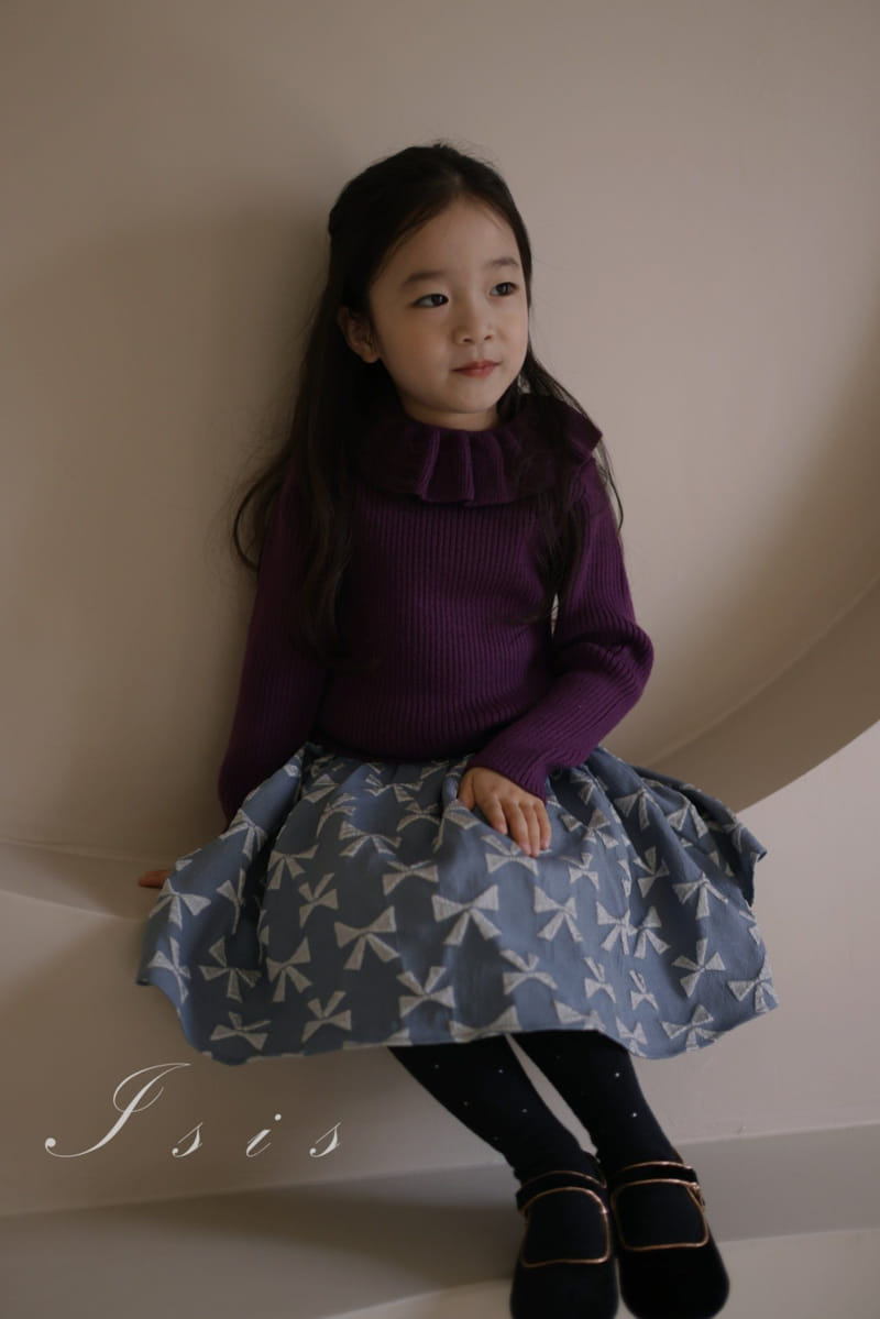 Isis - Korean Children Fashion - #todddlerfashion - Ribbon Skirt