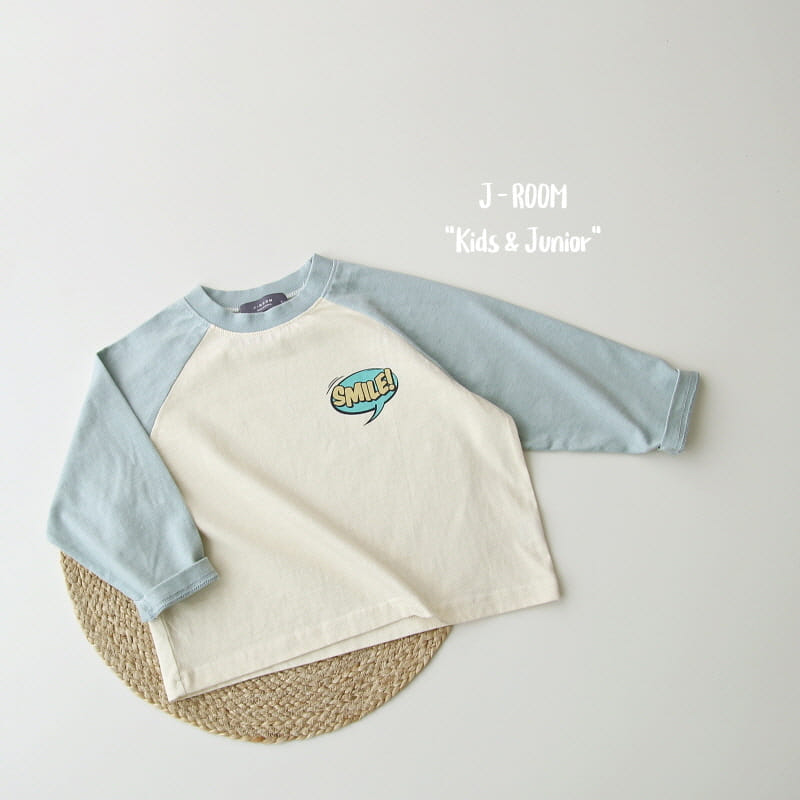 J-Room - Korean Children Fashion - #Kfashion4kids - Smile Raglan Tee - 8