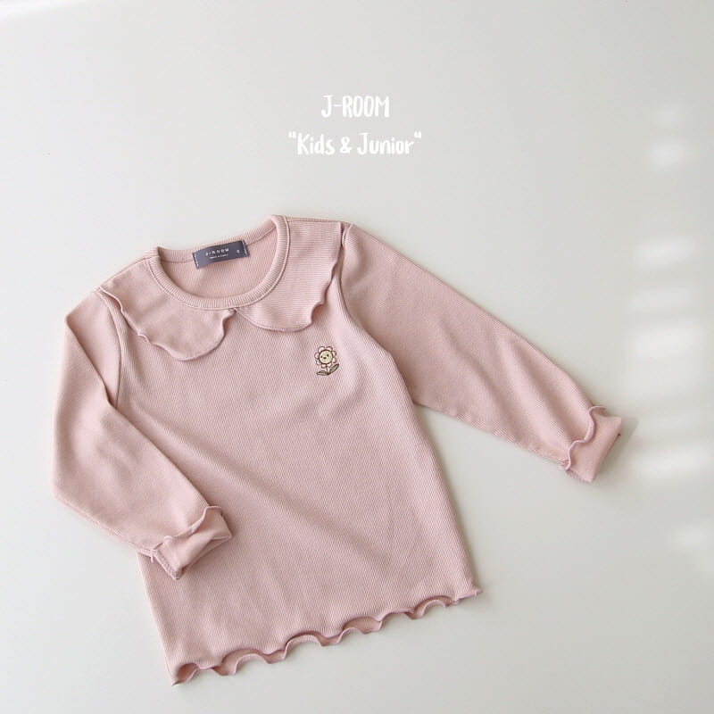 J-Room - Korean Children Fashion - #designkidswear - Rib Collar Tee - 7