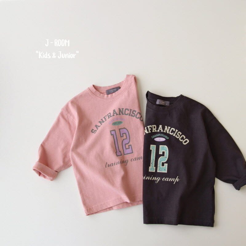 J-Room - Korean Children Fashion - #discoveringself - Number Tee - 2