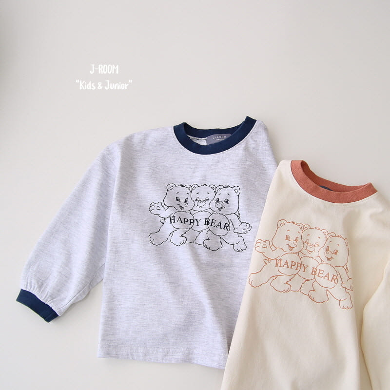 J-Room - Korean Children Fashion - #fashionkids - Piping Color Tee - 5