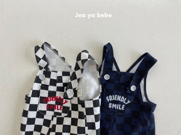 Jeaya & Mymi - Korean Baby Fashion - #babyboutique - Chess Dungarees