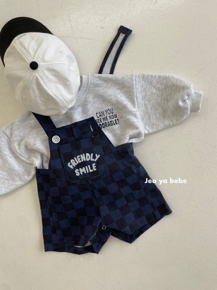 Jeaya & Mymi - Korean Baby Fashion - #babyclothing - Chess Dungarees - 4