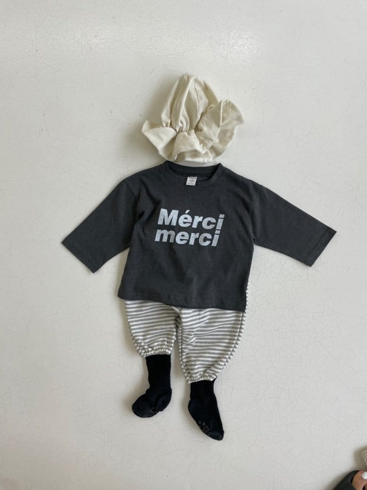 Jeaya & Mymi - Korean Baby Fashion - #babyoninstagram - Pigment Merci Tee Baby - 9