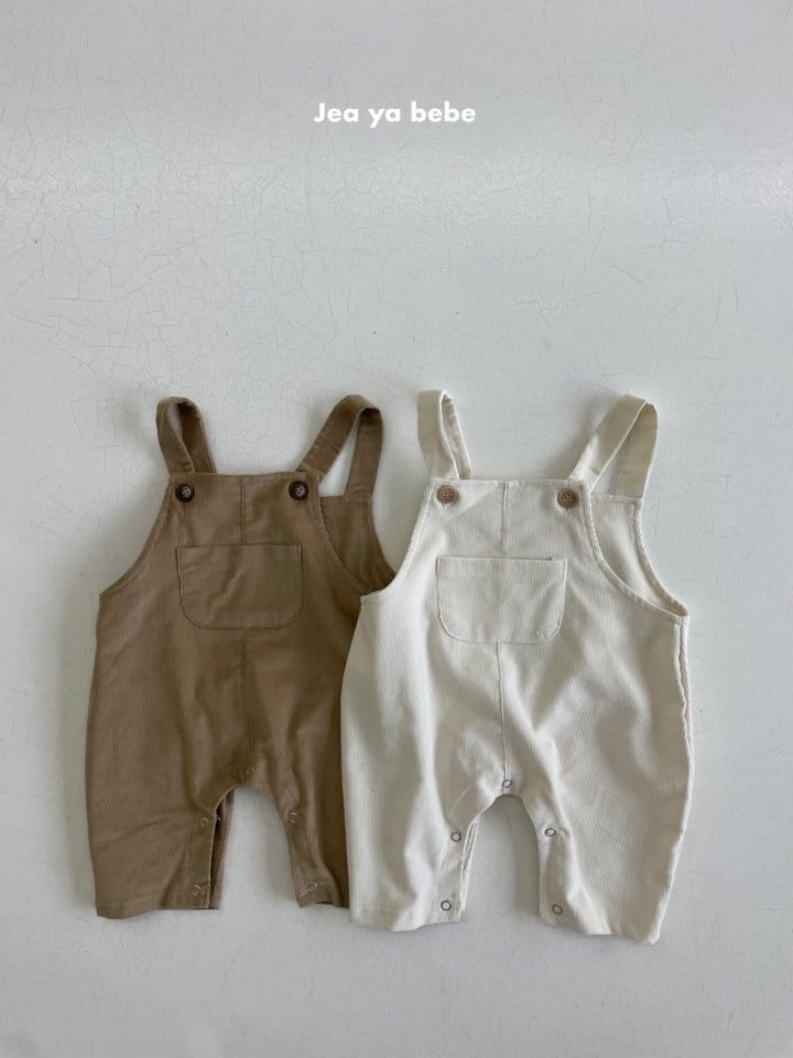 Jeaya & Mymi - Korean Baby Fashion - #babyootd - Rib Overalls - 2