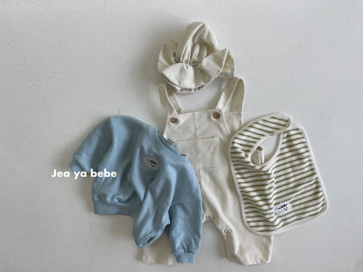 Jeaya & Mymi - Korean Baby Fashion - #babyoutfit - Rib Overalls - 4