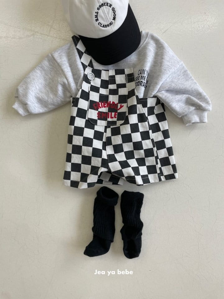 Jeaya & Mymi - Korean Baby Fashion - #babywear - Chess Dungarees - 12