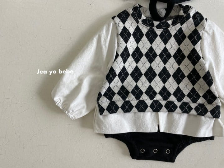 Jeaya & Mymi - Korean Baby Fashion - #onlinebabyshop - Arglye Bodysuit - 9